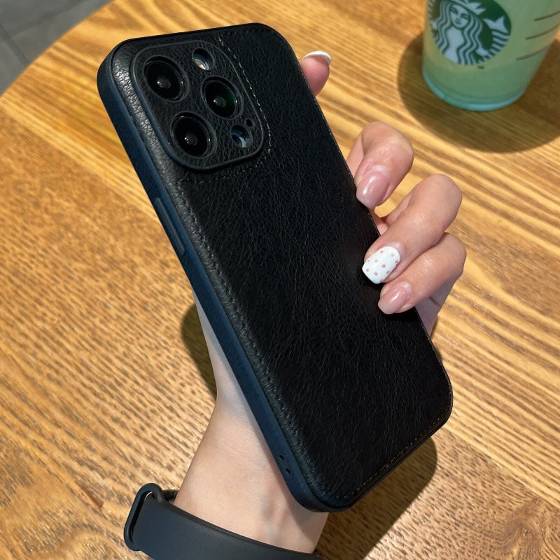 Kryt na iPhone z pravé kůže kompatibilní se všemi modely