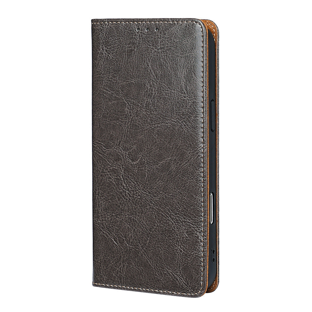 Fíor Cás Fón Sparán Leathar Lán-Gráin Cowhide