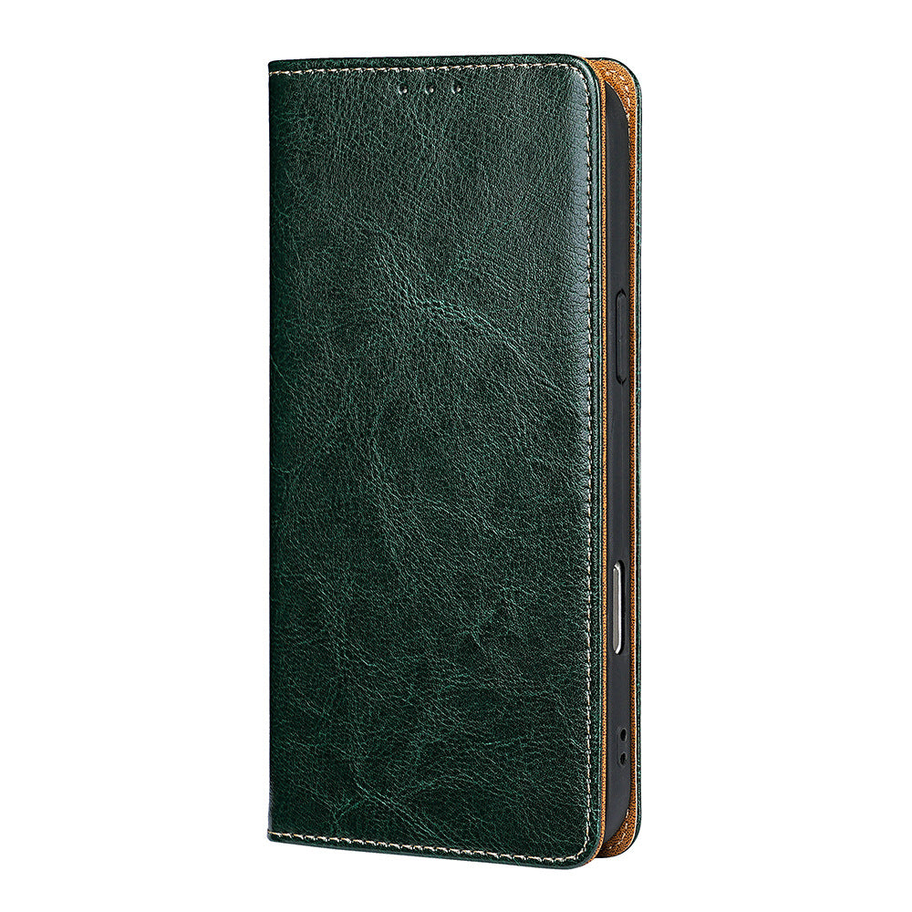 Fíor Cás Fón Sparán Leathar Lán-Gráin Cowhide