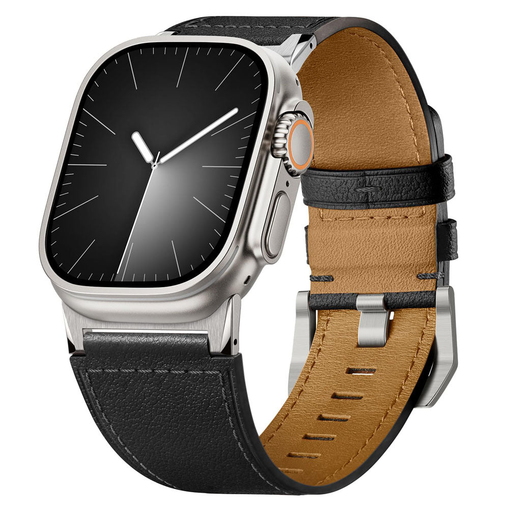 Bracelet Apple Watch Ultra en cuir véritable