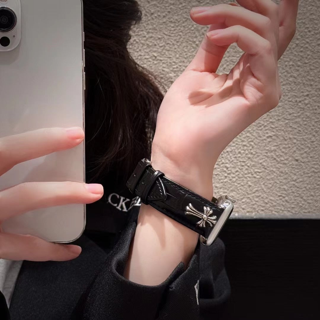 クロスレザー Apple Watch ストラップ