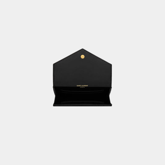 Malá peněženka z prošívané jehněčí kůže C-m