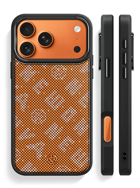 Magnetic Gold. Matte Power iPhone Case